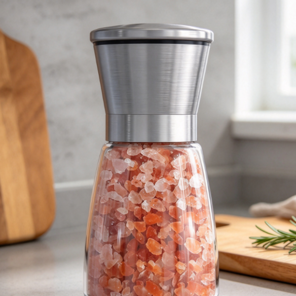 Stainless Steel Salt And Pepper Grinder With Adjustable Ceramic Core