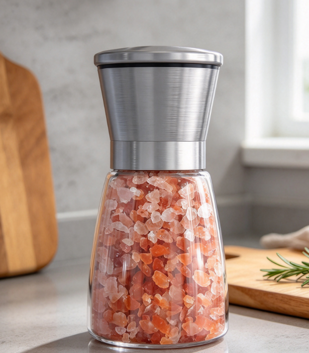 Stainless Steel Salt And Pepper Grinder With Adjustable Ceramic Core